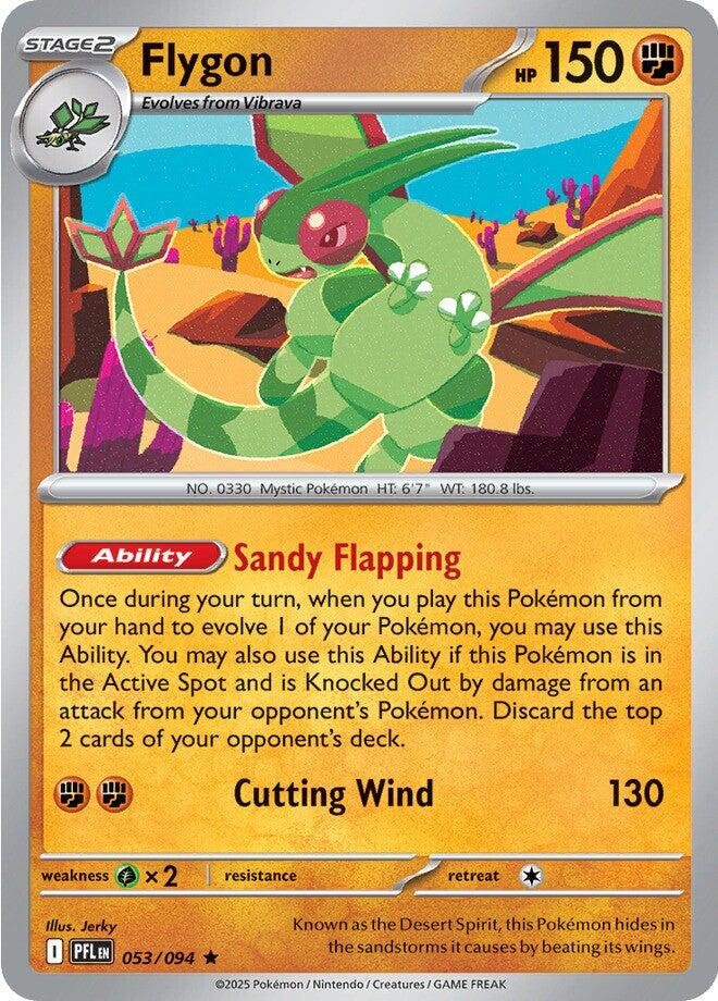 Phantasmal Flames Flygon Pokémon card